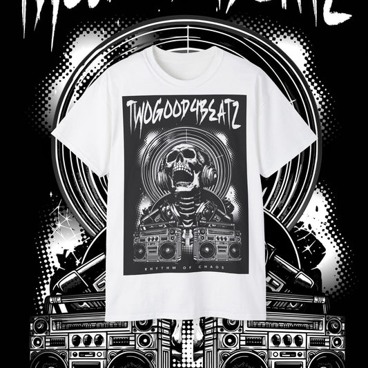 Rythm Of Chaos T-Shirt, Black & White Edition