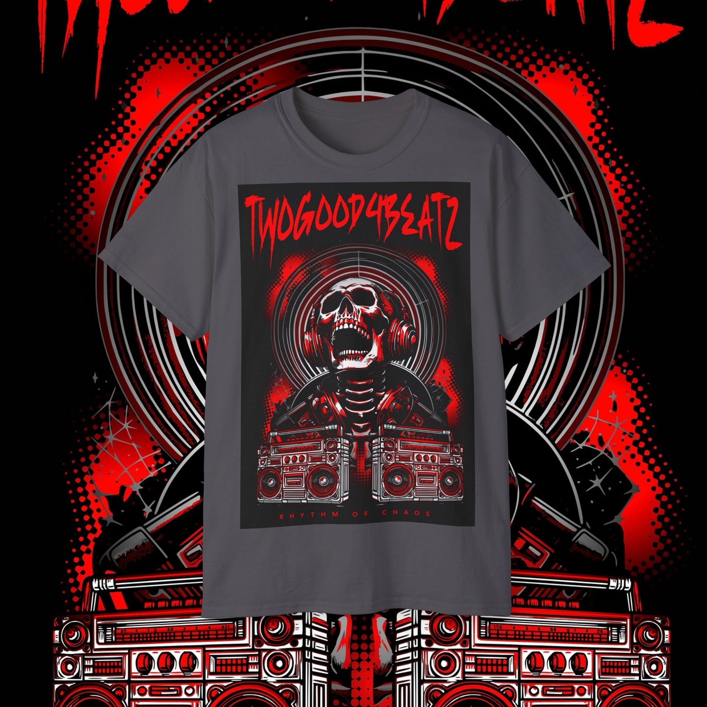 Rythm Of Chaos T-Shirt, Red Edition