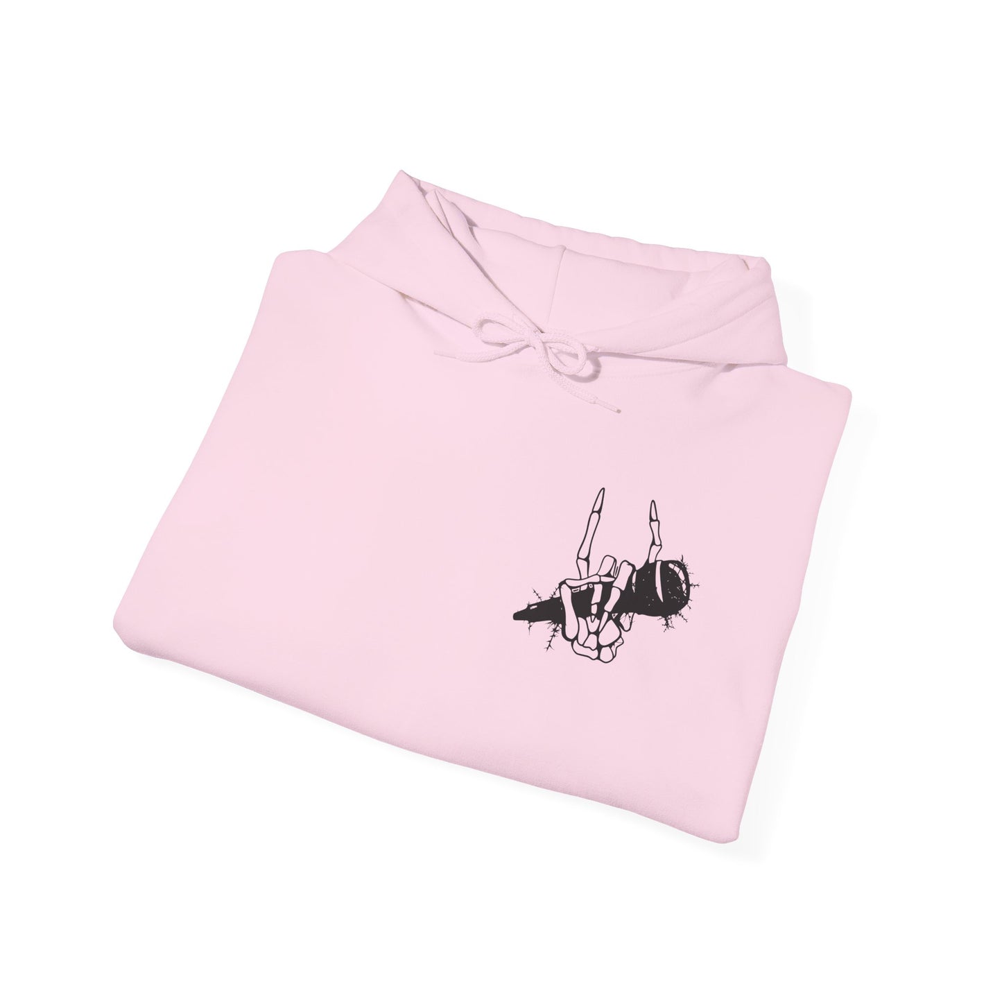 Beatz Dropping Low Hoodie, Black Design Version