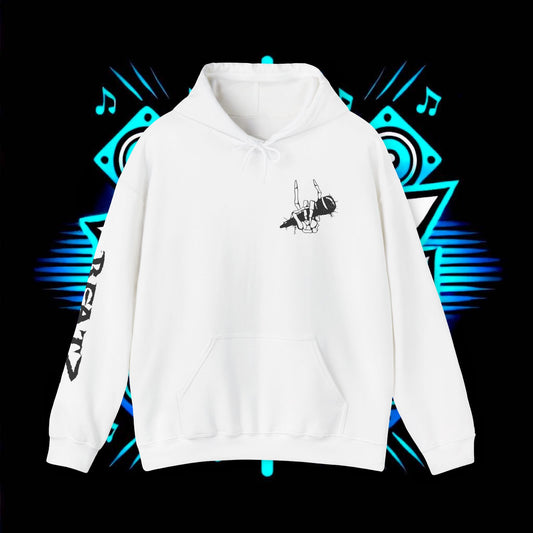 Beatz Dropping Low Hoodie, Black Design Version