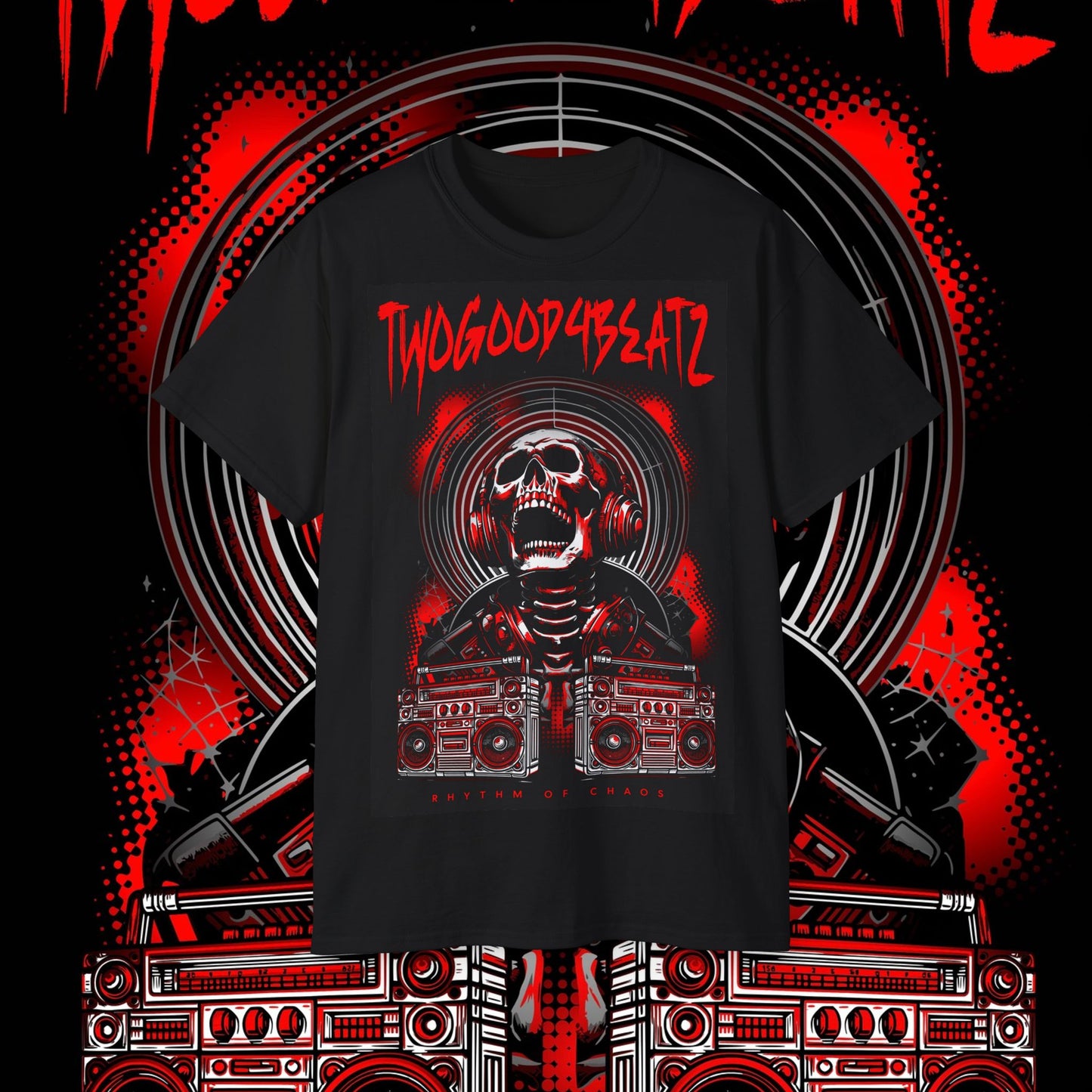 Rythm Of Chaos T-Shirt, Red Edition