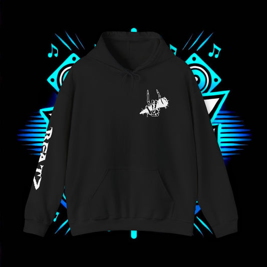 Beatz Dropping Low Hoodie, White Design Version