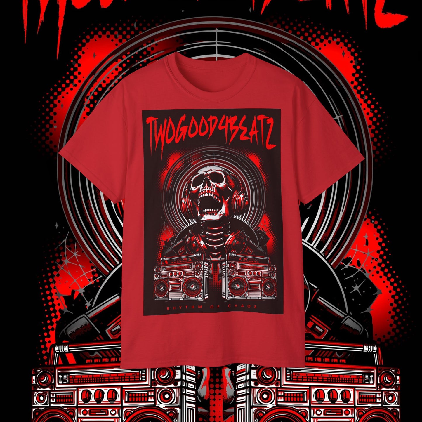 Rythm Of Chaos T-Shirt, Red Edition