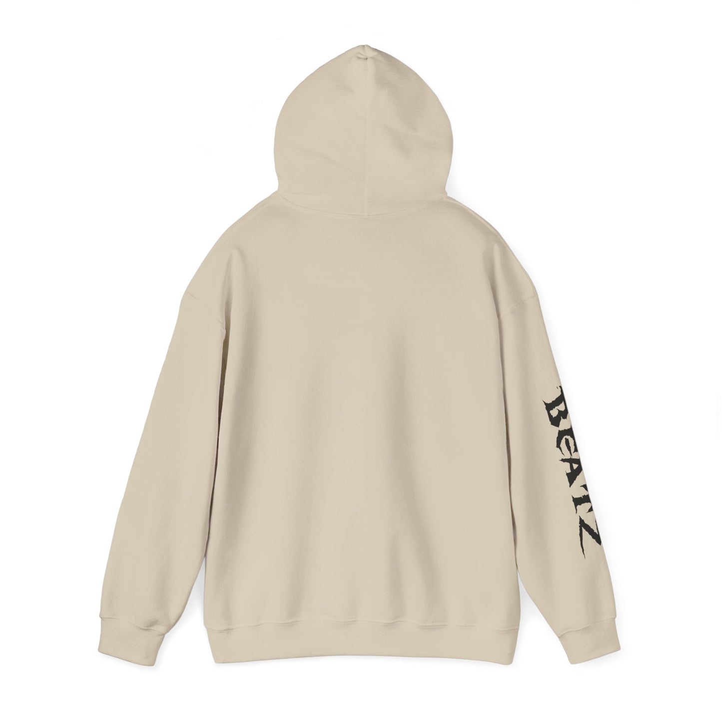 Beatz Dropping Low Hoodie, Black Design Version