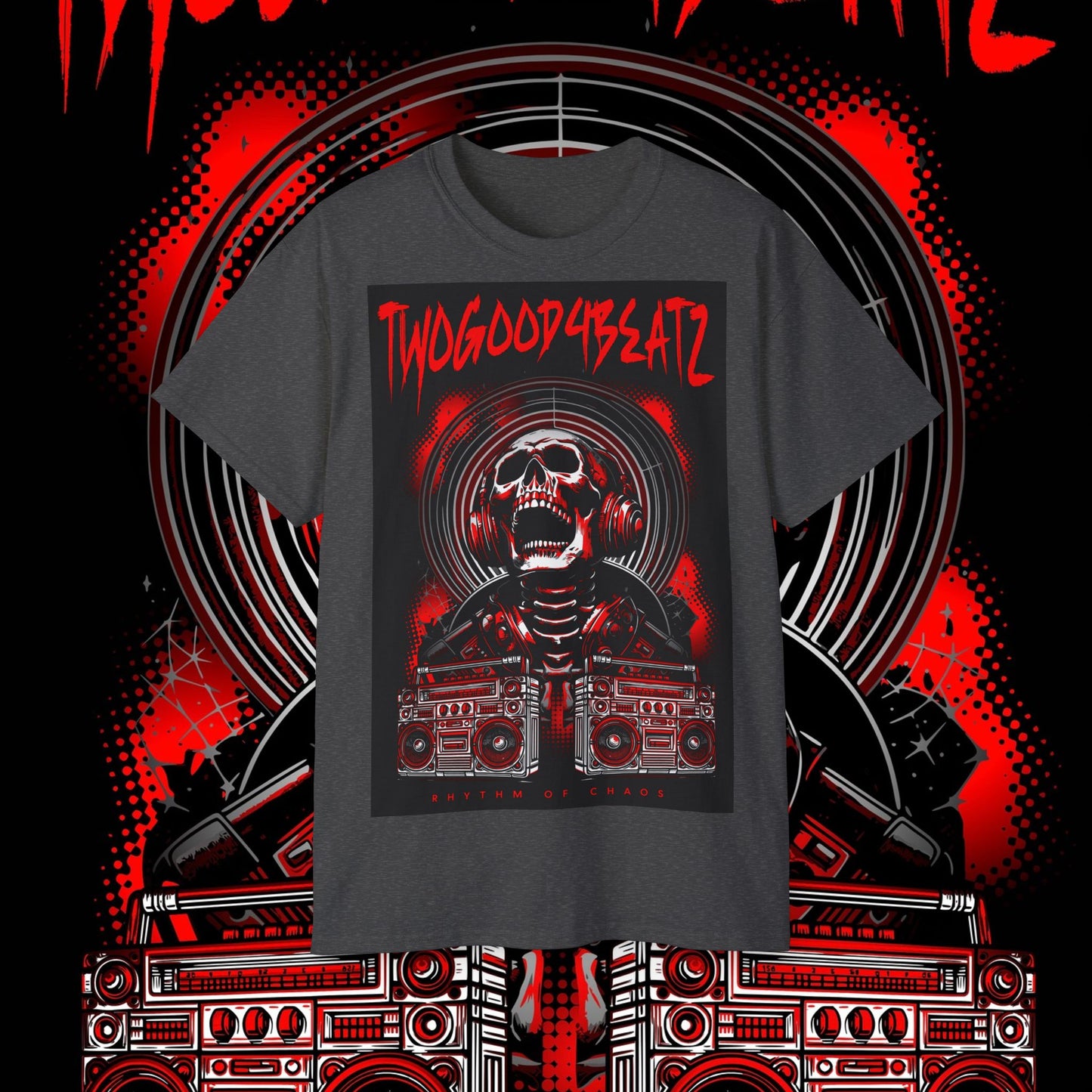 Rythm Of Chaos T-Shirt, Red Edition