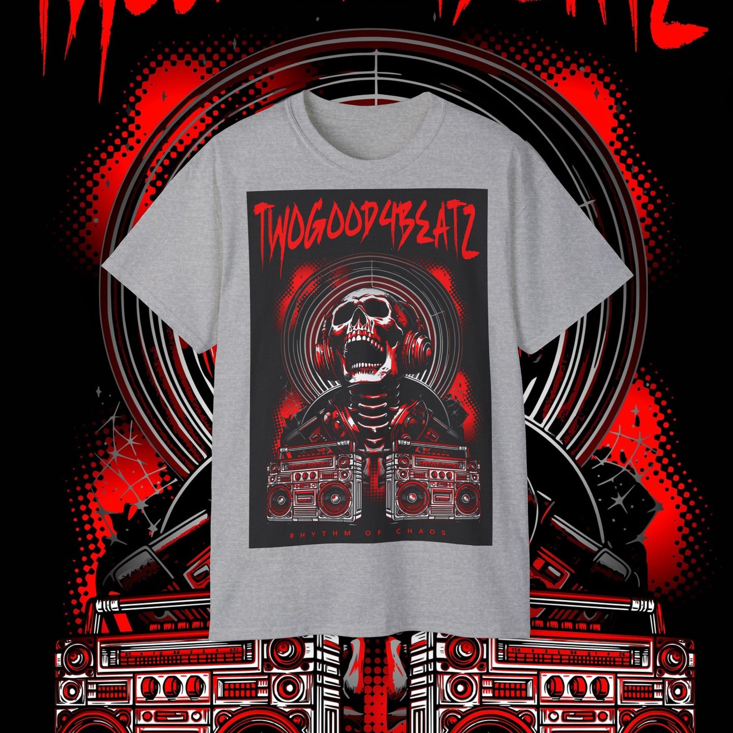 Rythm Of Chaos T-Shirt, Red Edition