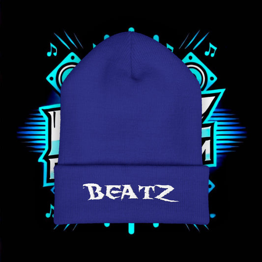 Stylish Beatz Beanie, White Design